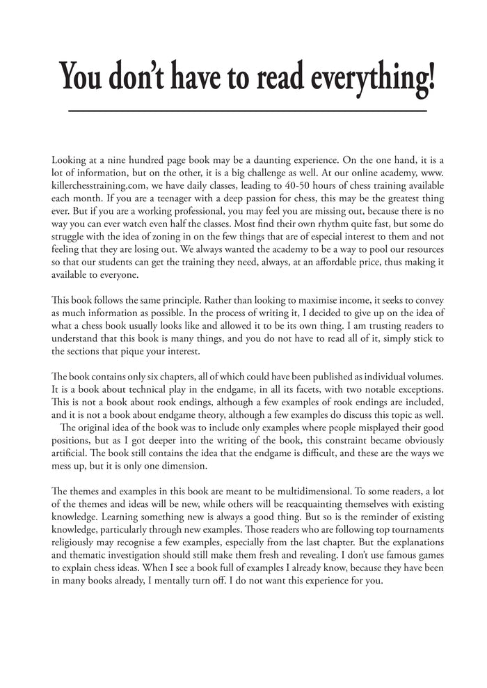 A Matter of Endgame Technique by Jacob Aagaard (twarda okładka)