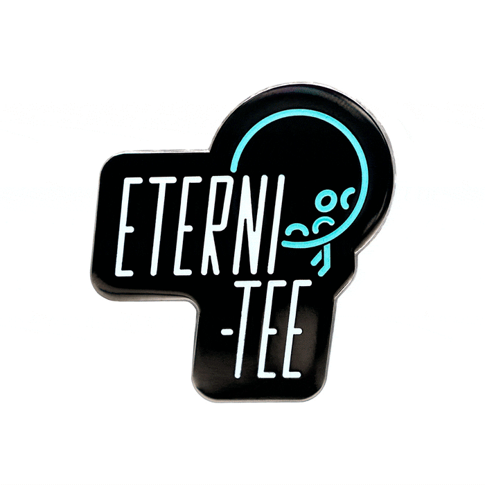 Cursed to Golf - Eterni-Tee Glow-in-the-Dark Pin