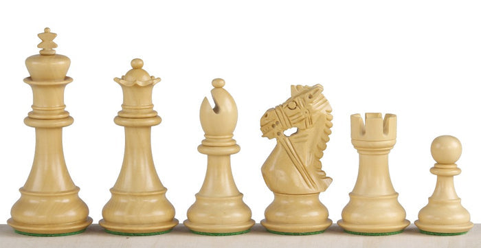 Figury szachowe King's Bridal Akacja/Bukszpan 3,75 cala