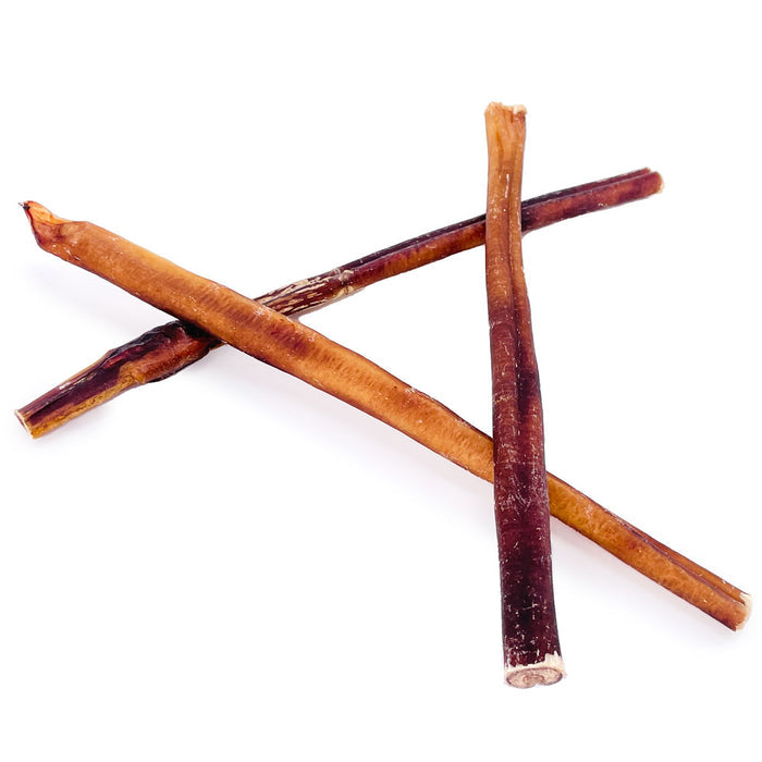 ValueBull USA Bully Sticks for Large Dogs, Thick 12 Inch, 10 Count - Thick - 10 Sticks