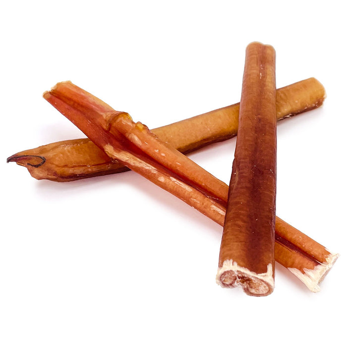 ValueBull USA Bully Sticks for Large Dogs, Thick 6 Inch, 25 Count - Thick - 25 Sticks