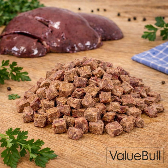 ValueBull USA Freeze Dried Lamb Liver for Dogs & Cats, 2 Pound - Lamb Liver - 2 Pound