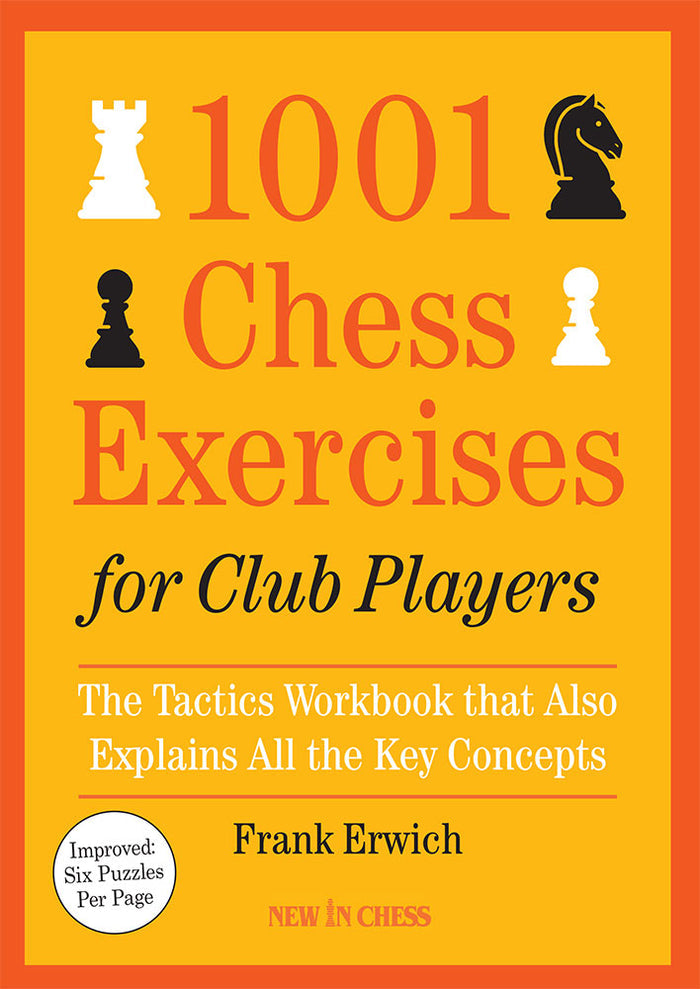 1001 Chess Exercises for Club Players (Paperback)