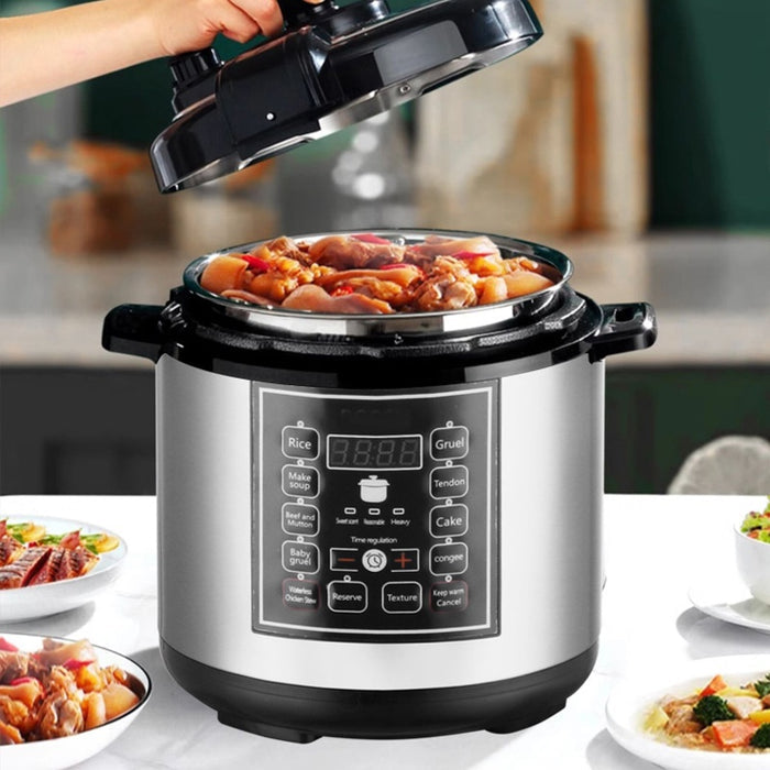 5L Multifunction Intelligent Pressure Rice Cooker With Timer