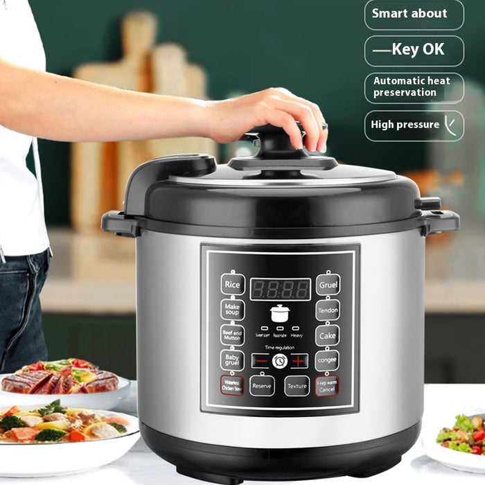 5L Multifunction Intelligent Pressure Rice Cooker With Timer