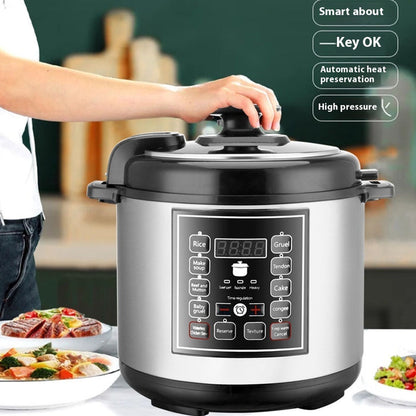 5L Multifunction Intelligent Pressure Rice Cooker With Timer
