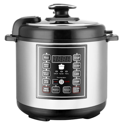 5L Multifunction Intelligent Pressure Rice Cooker With Timer