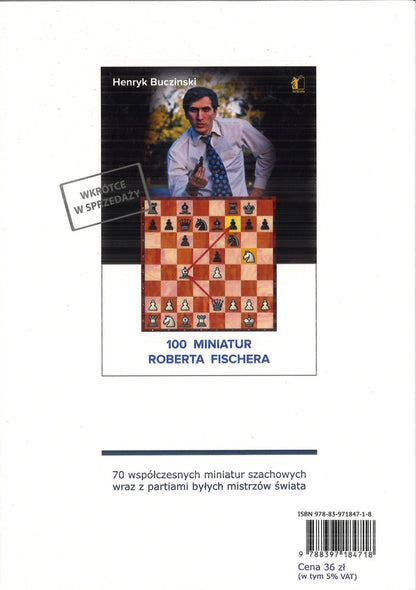 70 Współczesnych miniatur szachowych - Henryk Bucziński