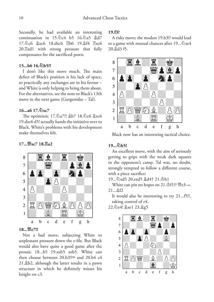 Advanced Chess Tactics - by Lev Psakhis (twarda okładka)