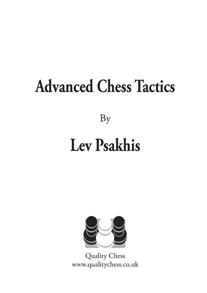 Advanced Chess Tactics 2nd edition by Lev Psakhis (twarda okładka)