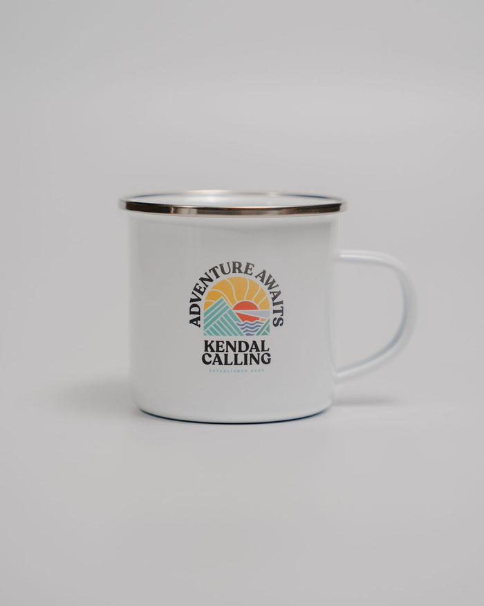 Adventure Awaits | Enamel Mug