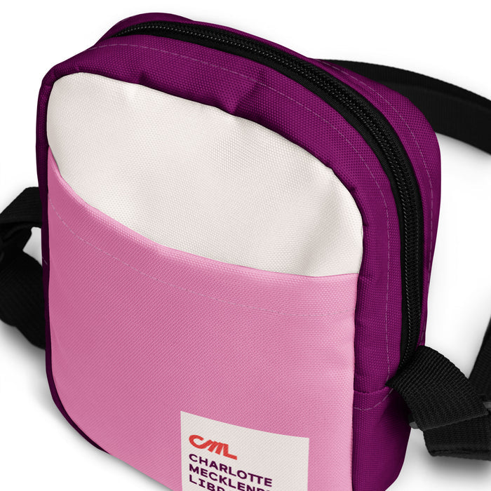 Aubergine/Orchid - Utility crossbody bag