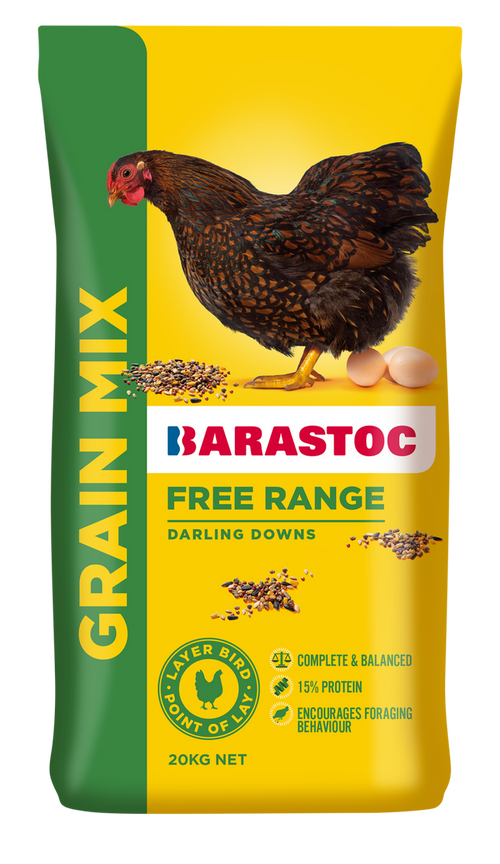 BARASTOC FREE RANGE GRAIN MIX 20KG (Darling Downs)
