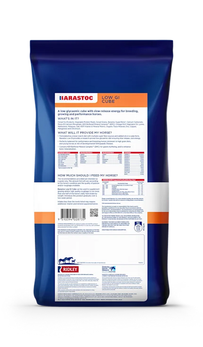 BARASTOC LOW GI HORSE CUBE 20KG