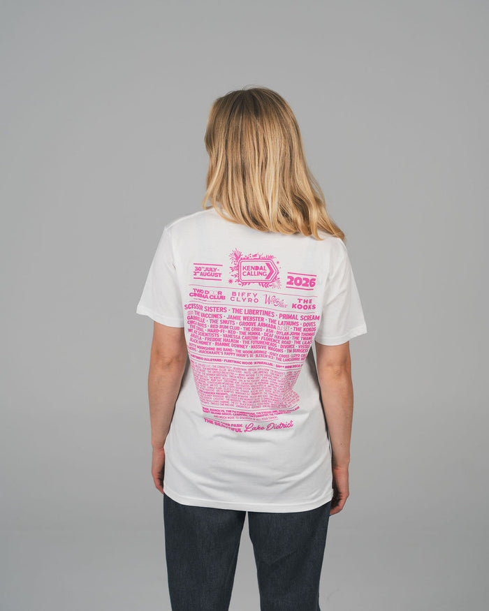 Barbie | White Organic Cotton T Shirt
