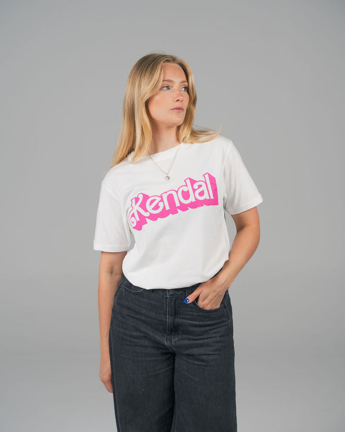 Barbie | White Organic Cotton T Shirt