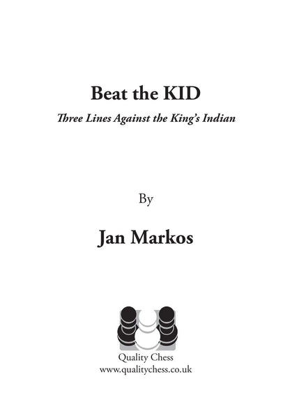 Beat the KID - by Jan Markos (miękka okładka)