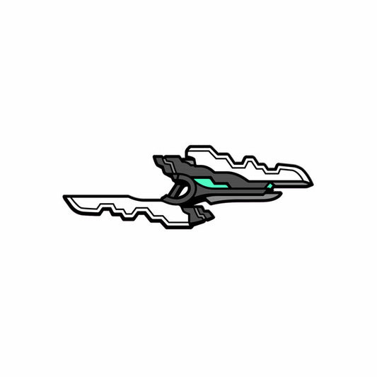 Blaster Master Zero - Blaster Rifle Colored Enamel Pin