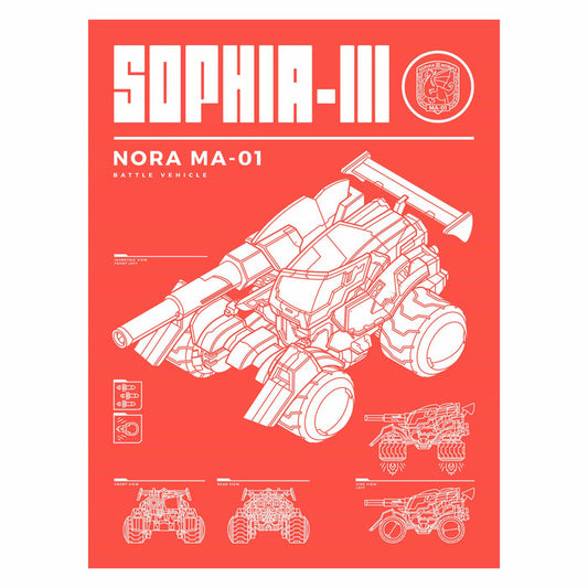 Blaster Master Zero - SOPHIA-III Poster