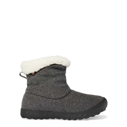 BOGS WOMENS B MOC WOOL II CHARCOAL