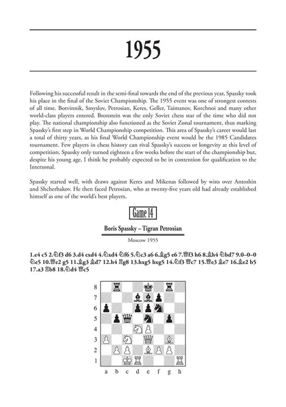 Boris Spassky’s Best Games 1 1948-1968 The Rising Star by Tibor (twarda okładka)
