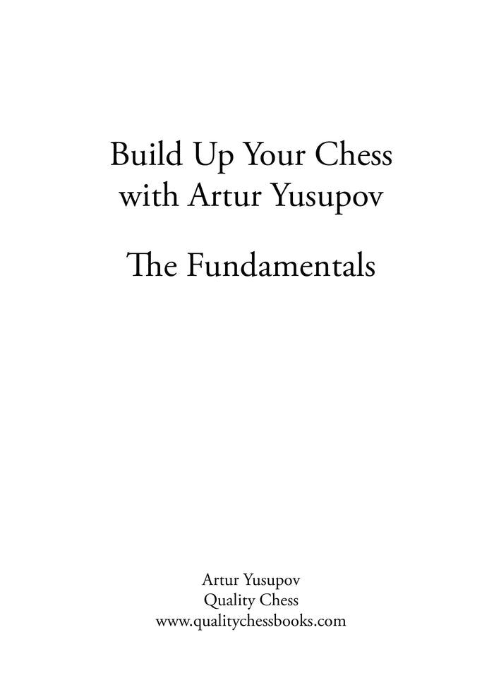 Build up your Chess 1 - Artur Yusupov (miękka okładka)