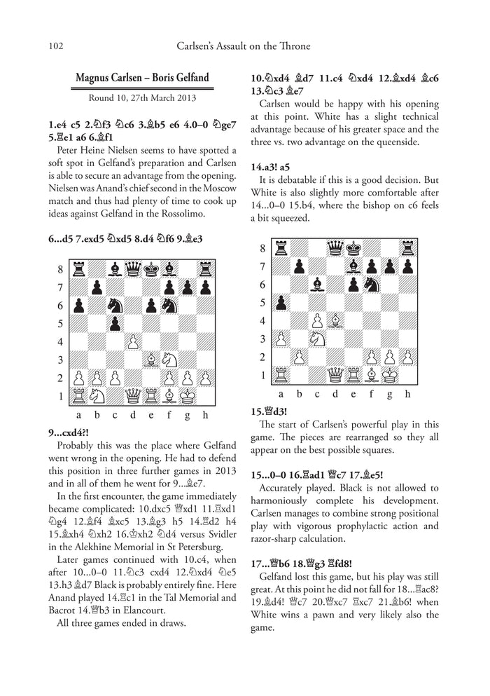 Carlsen's Assault on the Throne by Vassilios Kotronias & Sotiris Logothetis (twarda okładka)