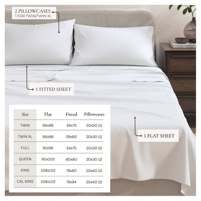 Carmen Heathered Jersey Knit Sheet Set