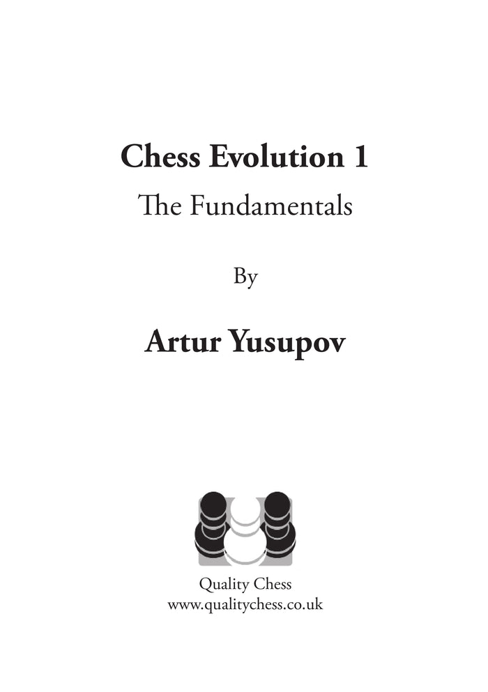 Chess Evolution 1 by Artur Yusupov (miękka okładka)