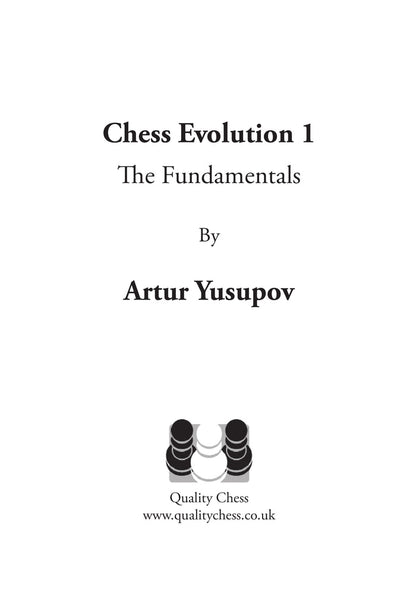 Chess Evolution 1 by Artur Yusupov (twarda okładka)