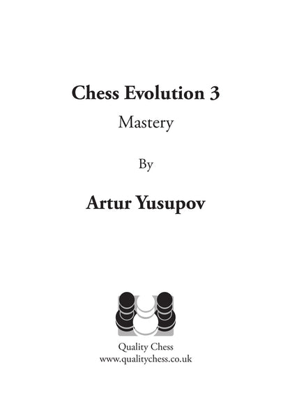 Chess Evolution 3 - Mastery by Artur Yusupov (twarda okładka)