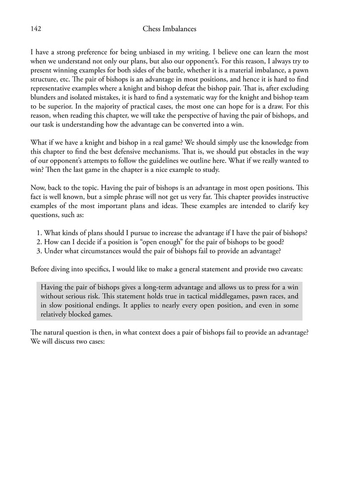 Chess Imbalances – a GM Guide by Mauricio Flores Rios (twarda okładka)