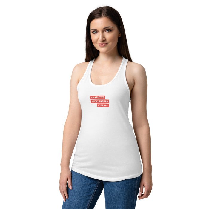 "CML Logo" - Women’s fitted racerback tank top