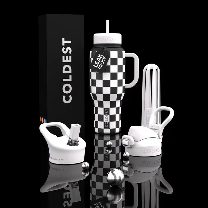 Black and White Checkers Ultra / 36oz