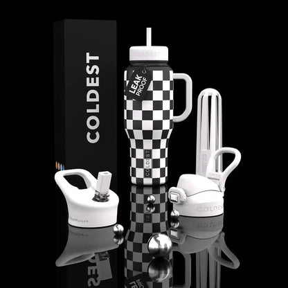Black and White Checkers Ultra / 36oz