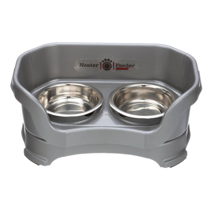 Gunmetal / Cat - Shallow Bowls / No