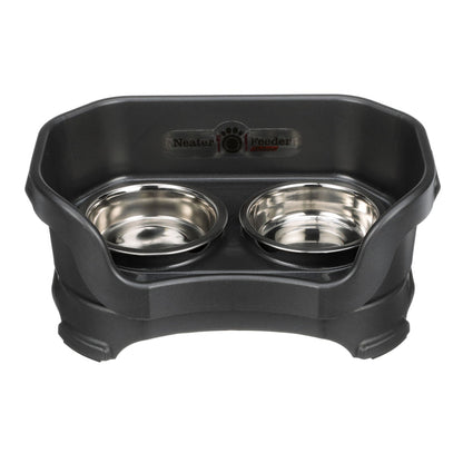 Midnight Black / Cat - Shallow Bowls / No