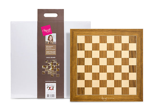 Deska szachowa Judit Polgar Deluxe (pole 55mm)