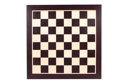 Deska szachowa nr 4+ (bez opisu) wenge/jawor (intarsja)