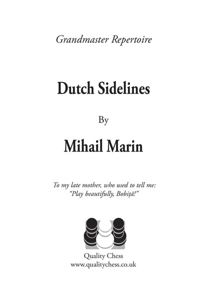 Dutch Sidelines by Mihail Marin (twarda okładka)