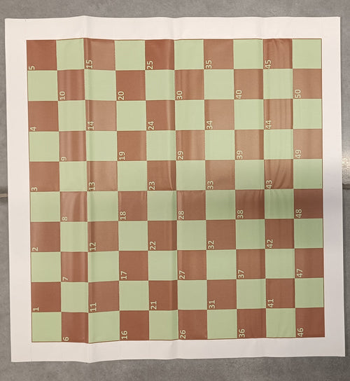 Dwustronna warcabnica magnet. z pionami 81 x 81cm
