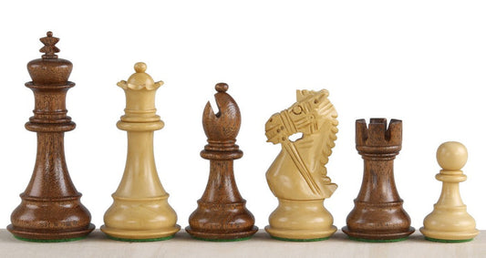Figury szachowe King's Bridal Akacja/Bukszpan 3,75 cala
