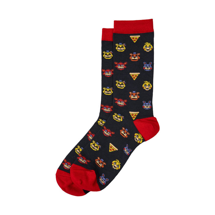 Five Nights at Freddy's - Character Pixel Crew Socks