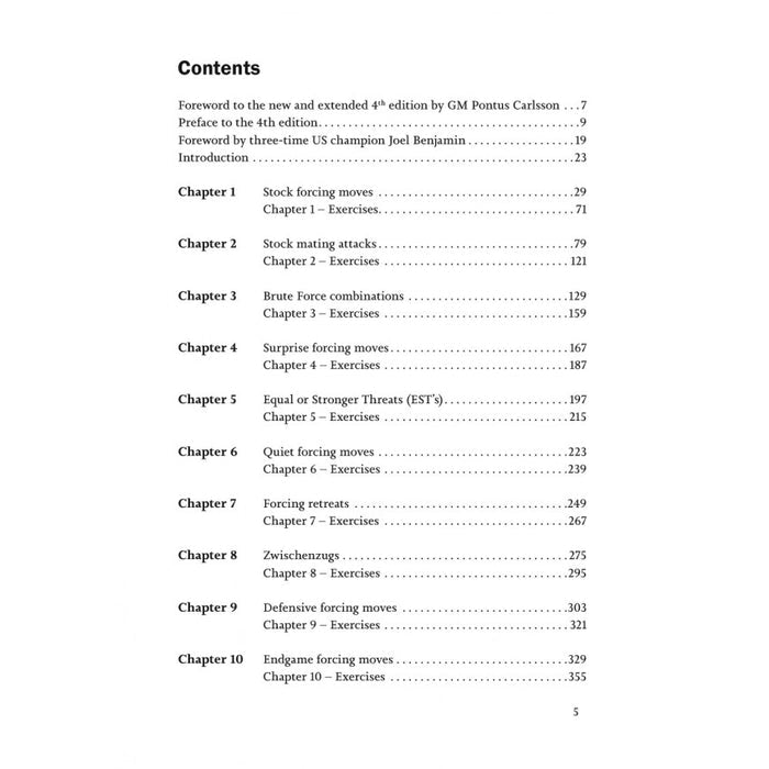 FORCING CHESS MOVES NEW 4th edition