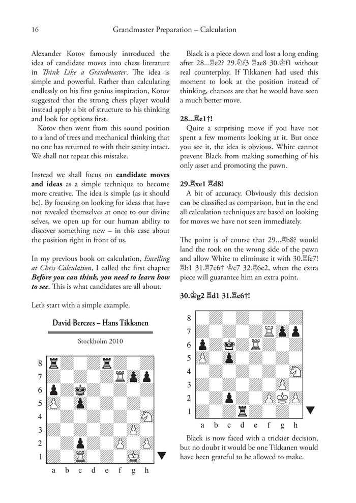 Grandmaster Preparation - Calculation (2nd edition) by Jacob Aagaard (twarda okładka)