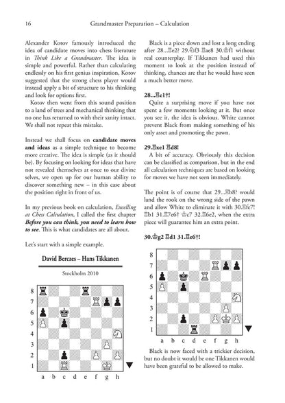 Grandmaster Preparation - Calculation (2nd edition) by Jacob Aagaard (twarda okładka)