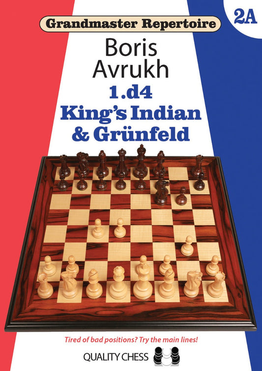Grandmaster Repertoire 2A - King's Indian and Grunfeld by Boris Avrukh (miękka okładka)
