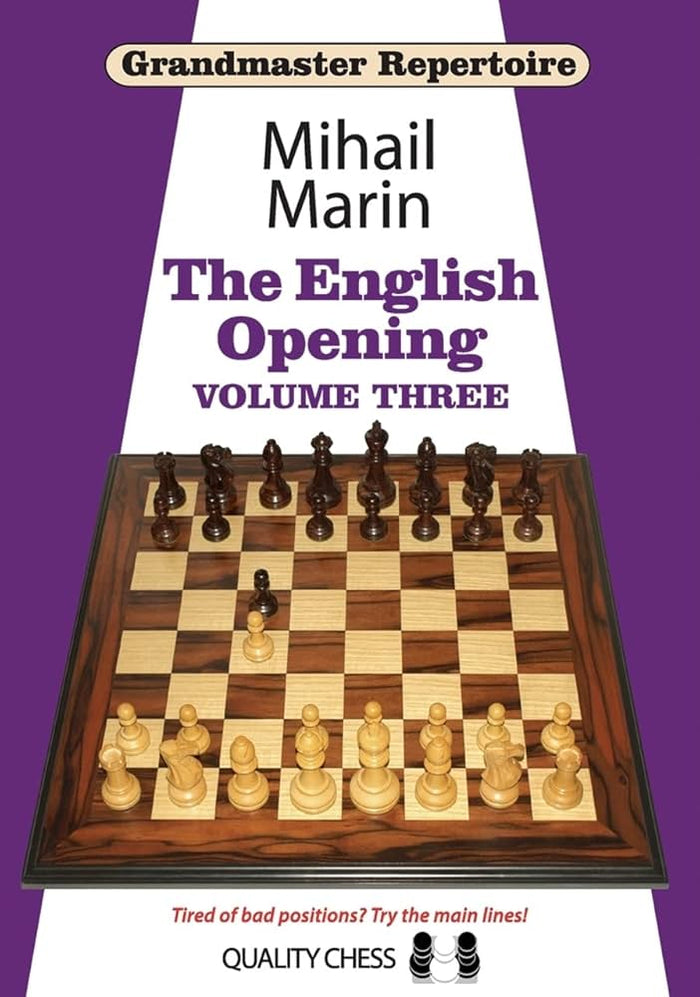 Grandmaster Repertoire 5 - The English Opening vol. 3 by Mihail Marin (miękka okładka)