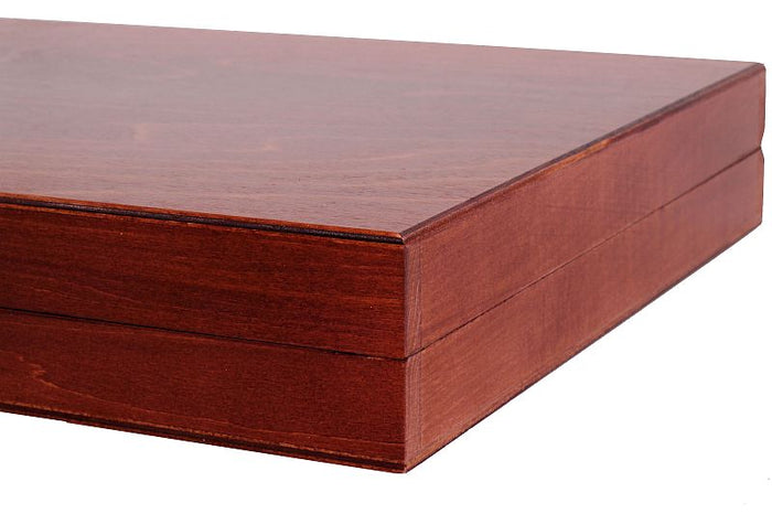 Kasetka drewniana Lux Brown na figury No 5