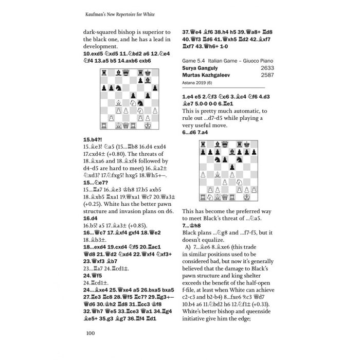 Kaufman's New Repertoire for Black and White